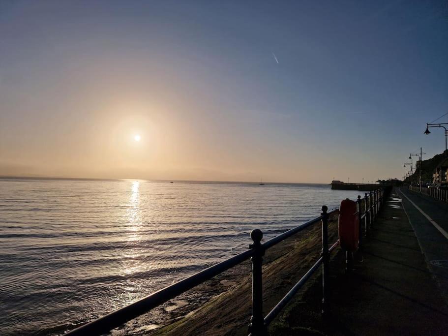 Lovely Seafront Apartment With Garden Swansea Eksteriør billede